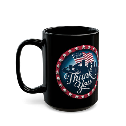Thank You Black Mug (11oz, 15oz)