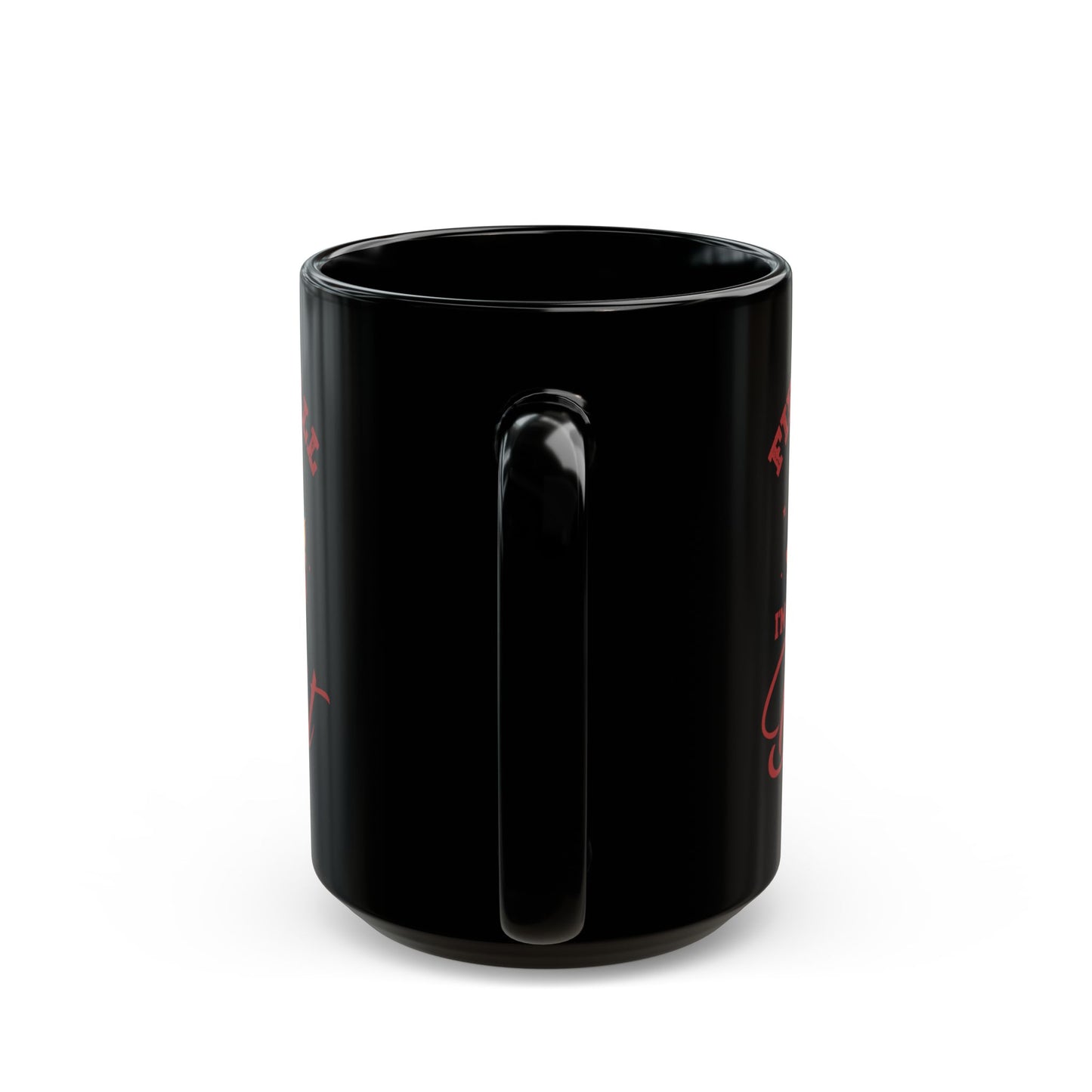 First Of All, I'm A Delight  Christmas, Black Mug (11oz, 15oz)