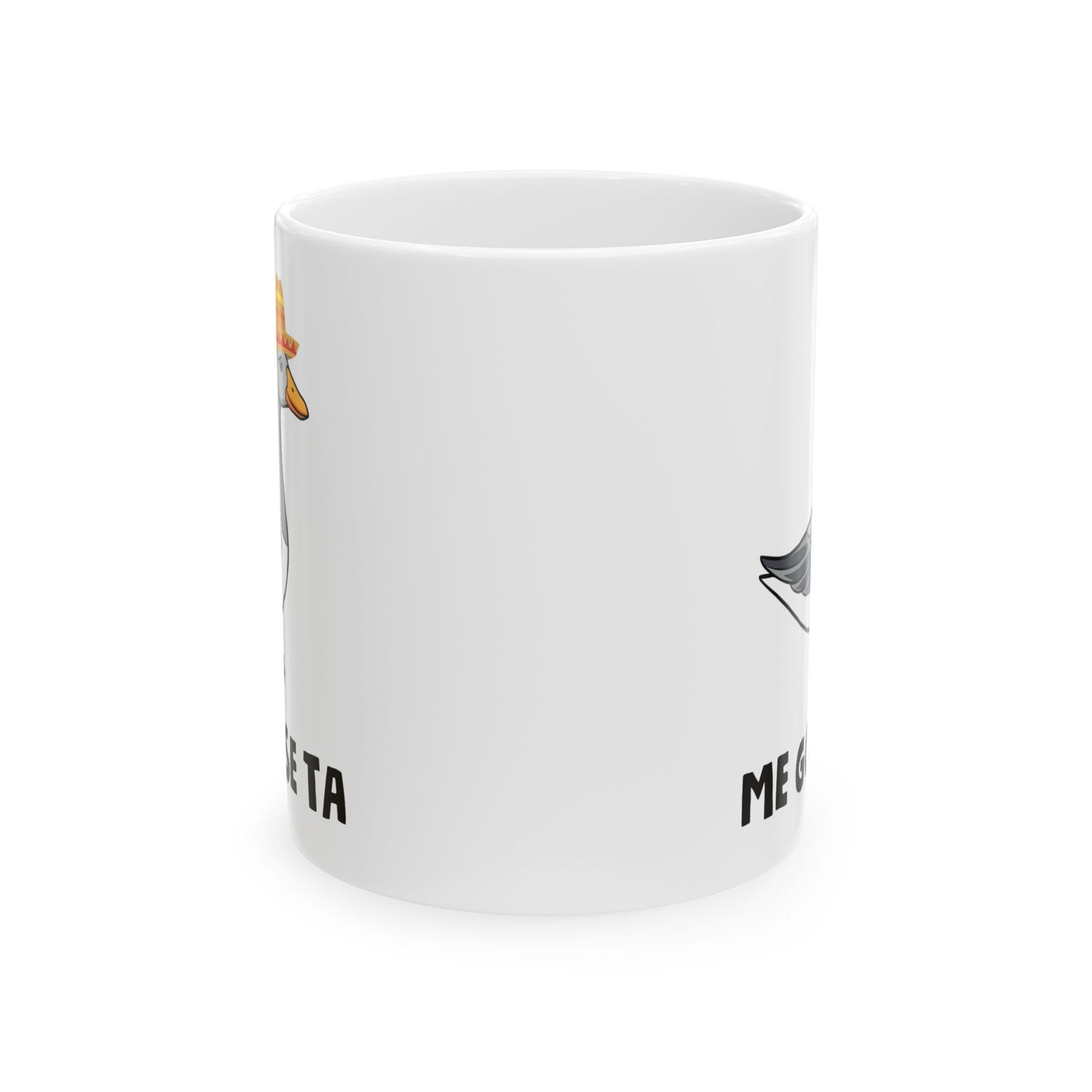 Me Goose Ta White Mug, (11oz, 15oz)