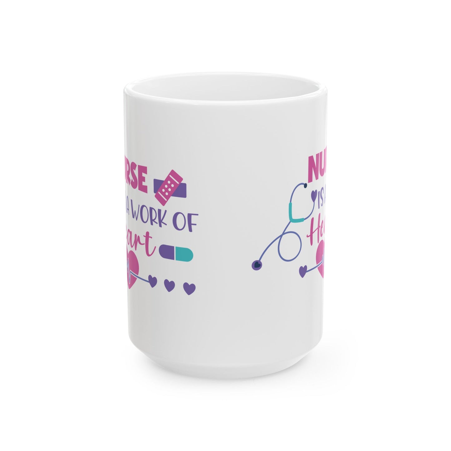 NURSE CIS A WORK 11oz & 15oz  white mug