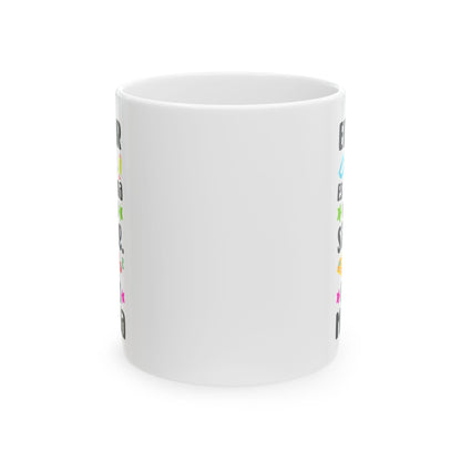Enseñar White Mug, (11oz, 15oz)