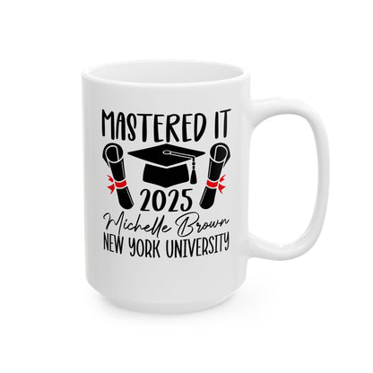 Mastered it White Mug, (11oz, 15oz)
