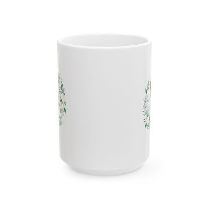 First Communion Boy White Mug – Holy Gift with Prayer Design
