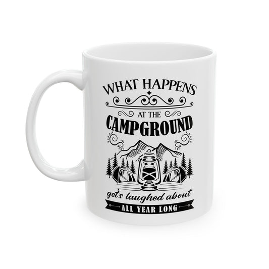 All Year Long Camping Ceramic Mug, (11oz, 15oz)