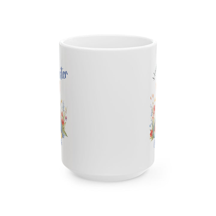 Personalized Easter Bunny Mug – Custom Name Gift for Kids