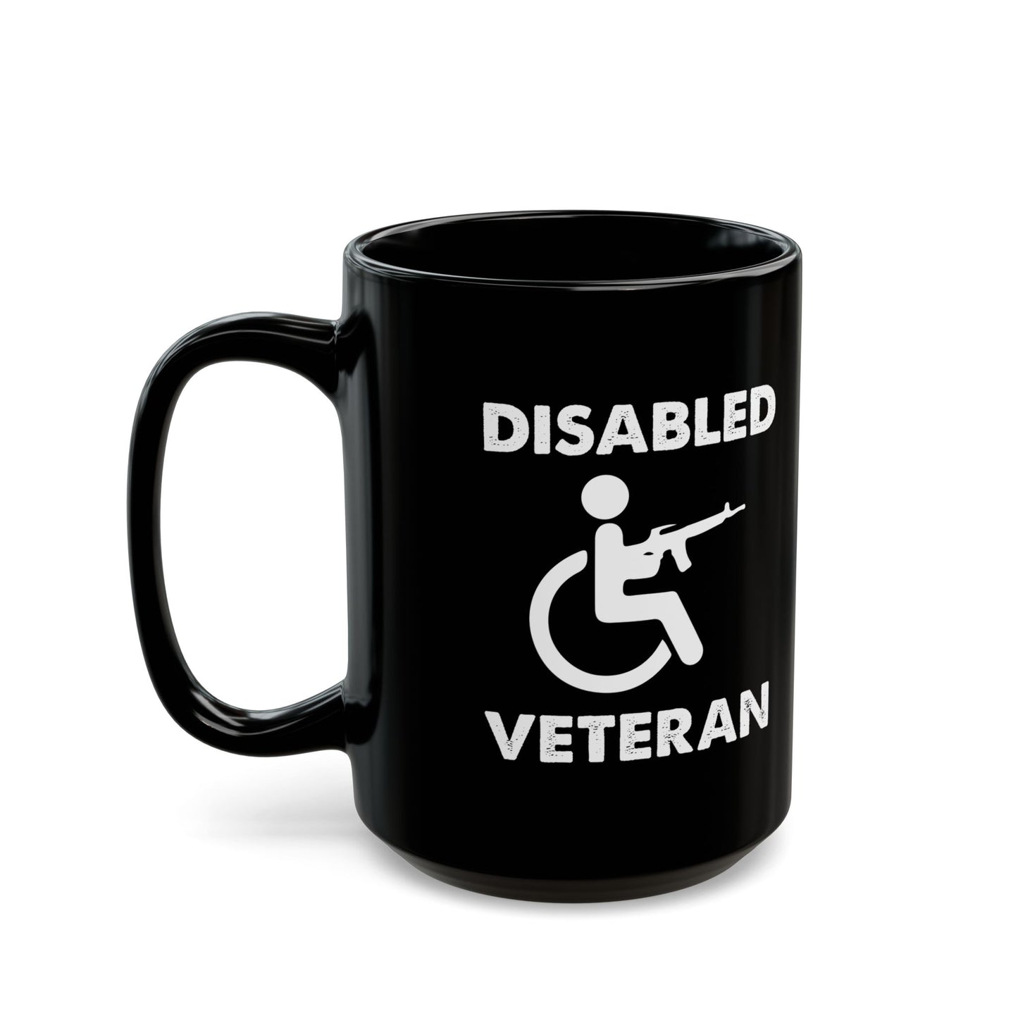 Funny Wheelchair Gun Design – Army, Navy, Air Force or Marine Vets