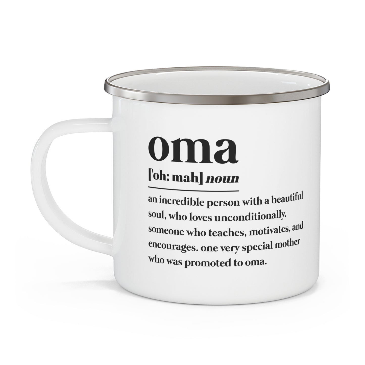 Best OMA   Enamel Camping Mug