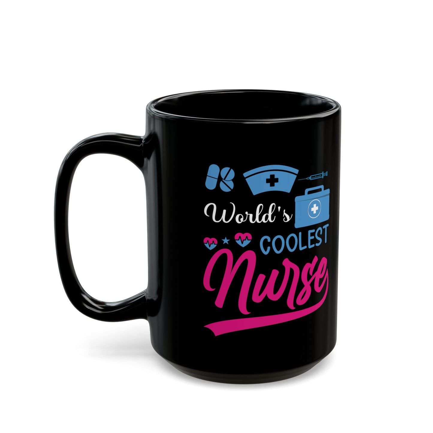 World's COOLEST 11oz  & 15oz Black mug