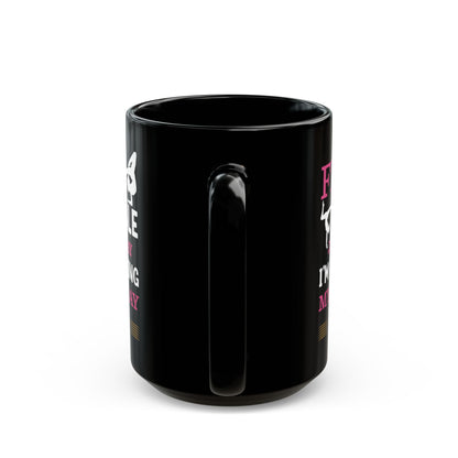 Flip Tumble Jump & Play Black Mug (11oz, 15oz)