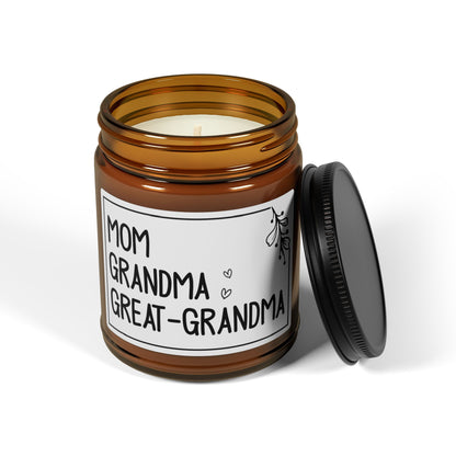 Mom Grandma Great-grandma Candle