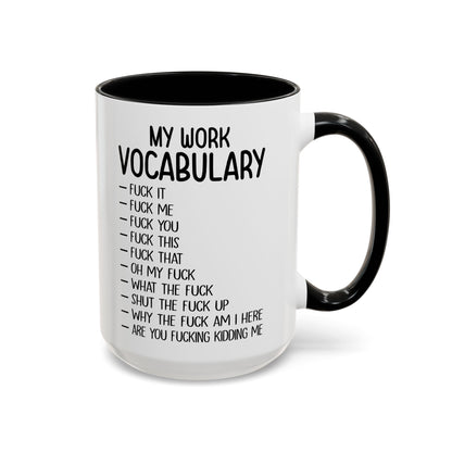 My Work Vocabulary