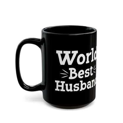 World Best Husband Black Mug (11oz, 15oz)