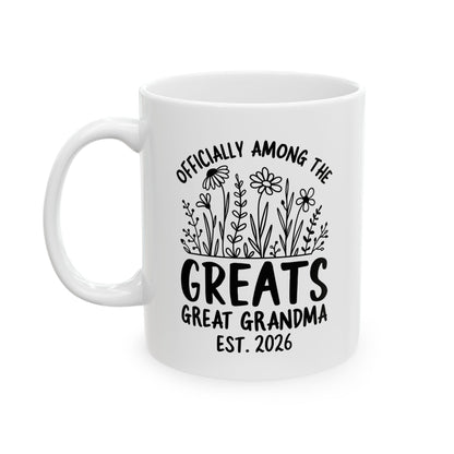 Great Great Ceramic Mug, (11oz, 15oz)