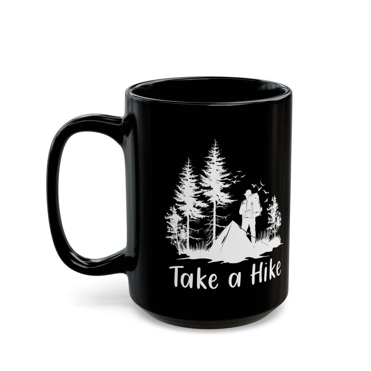 Take a Hike Shirt Ceramic Mug, (11oz, 15oz)