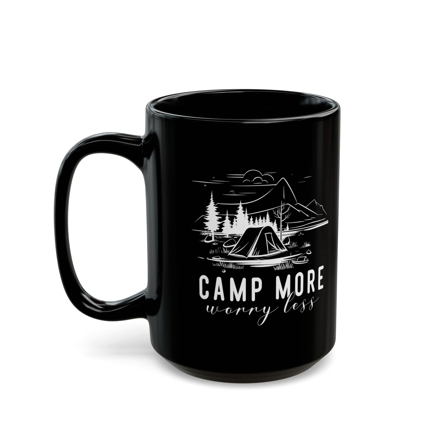 Camping Adventures Ceramic Mug, (11oz, 15oz)