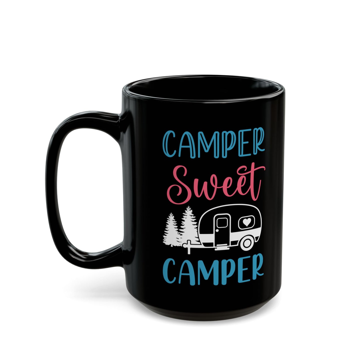 Retro Camper Mug Design Ceramic Mug, (11oz, 15oz)