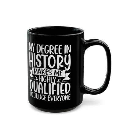 Promoted to Grandma Est 2025 Black Mug (11oz, 15oz)