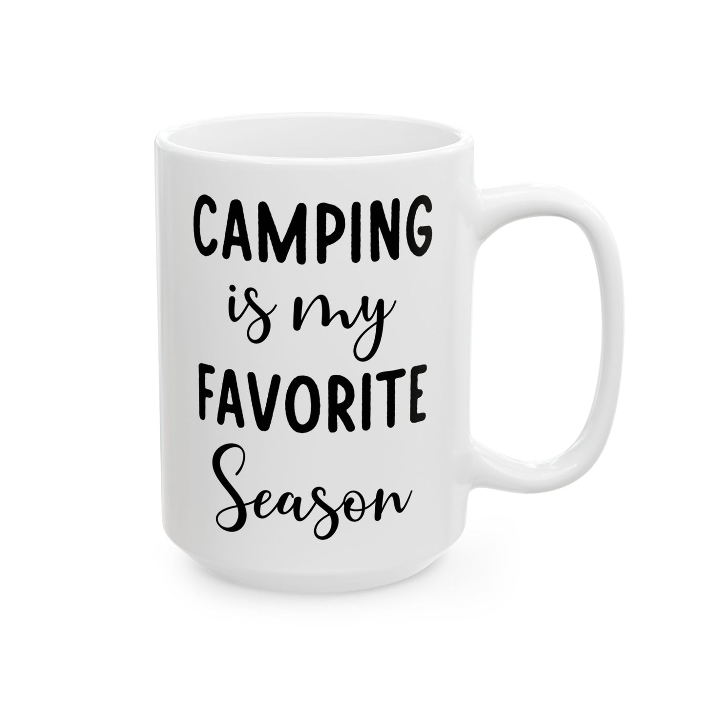 Camping Adventures Ceramic Mug, (11oz, 15oz)