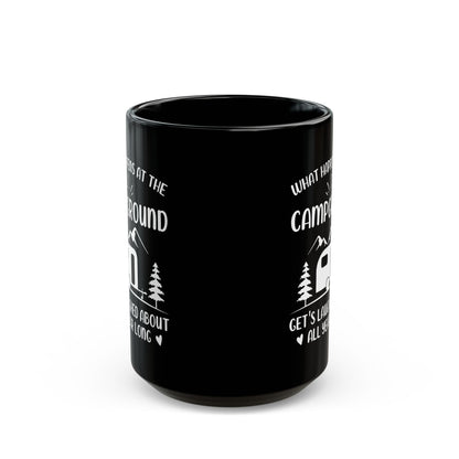 Rustic Camping Adventure Ceramic Mug, (11oz, 15oz)