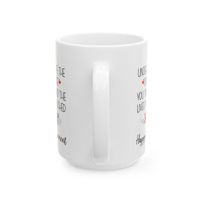 Inspirational Retirement Mug – Never Underestimate Your Impact