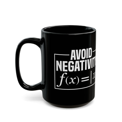 Avoid Negativity Black Mug (11oz, 15oz)