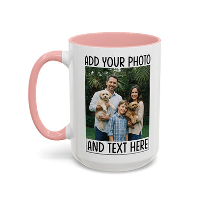 Life Is Better With Dogs & Kids – Funny Pet Parent  Accent Coffee Mug (11, 15oz)