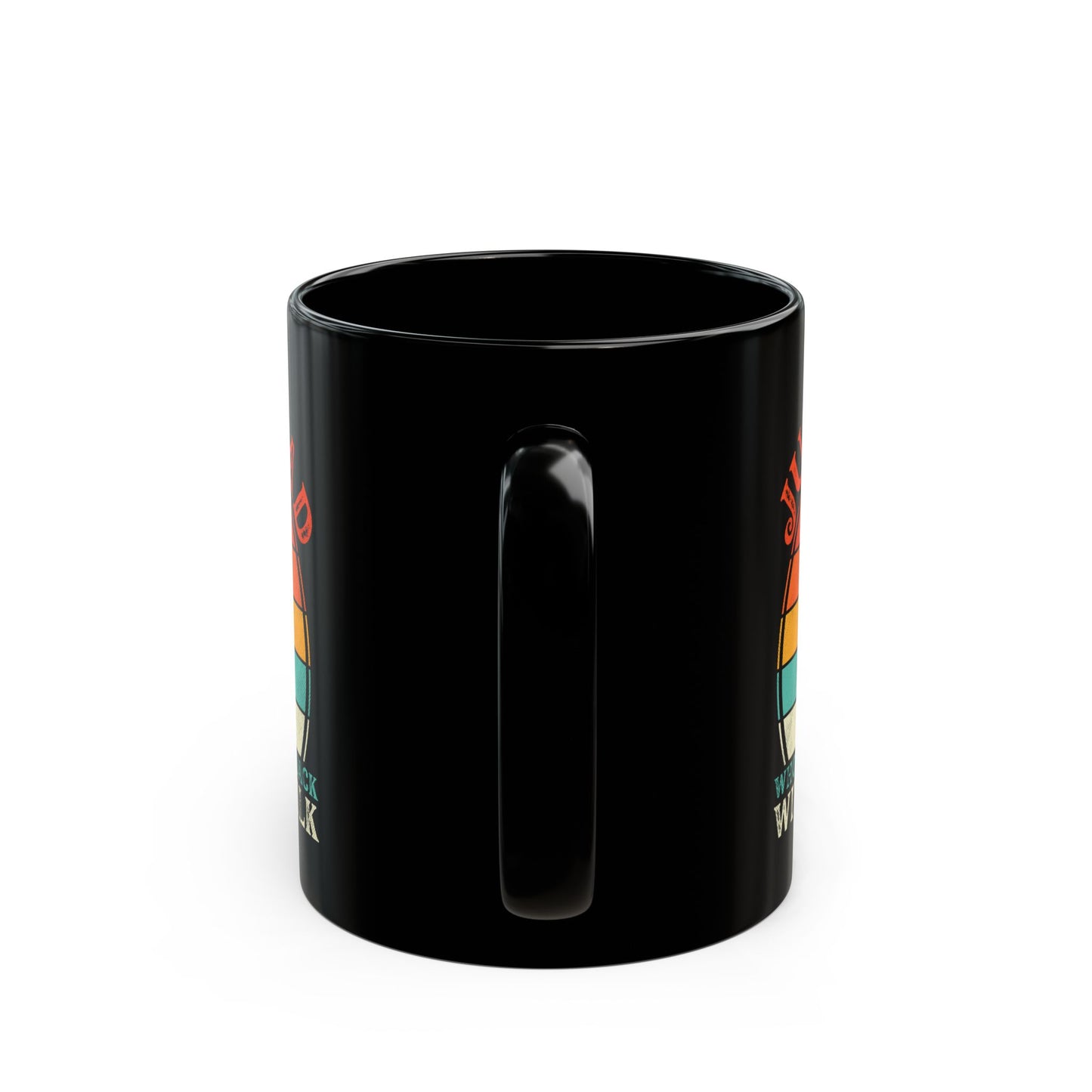 Just A Dad Who Always Came Back With The Milk Black Mug (11oz, 15oz)