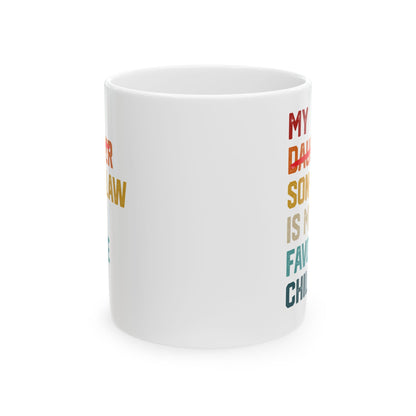 Son in law White Mug, (11oz, 15oz)