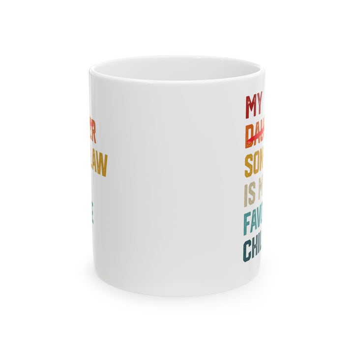 Son in law White Mug, (11oz, 15oz)