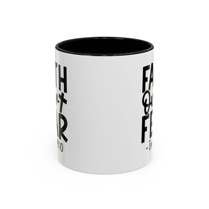 Faith Over Fear Isaiah Coffee Mug (11, 15oz)