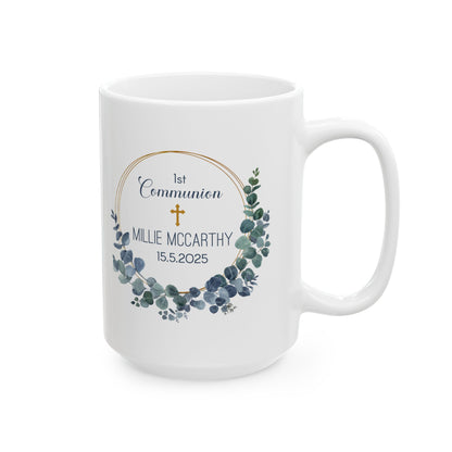 Millie's First Communion Mug – Personalized Gift for Girls 2025