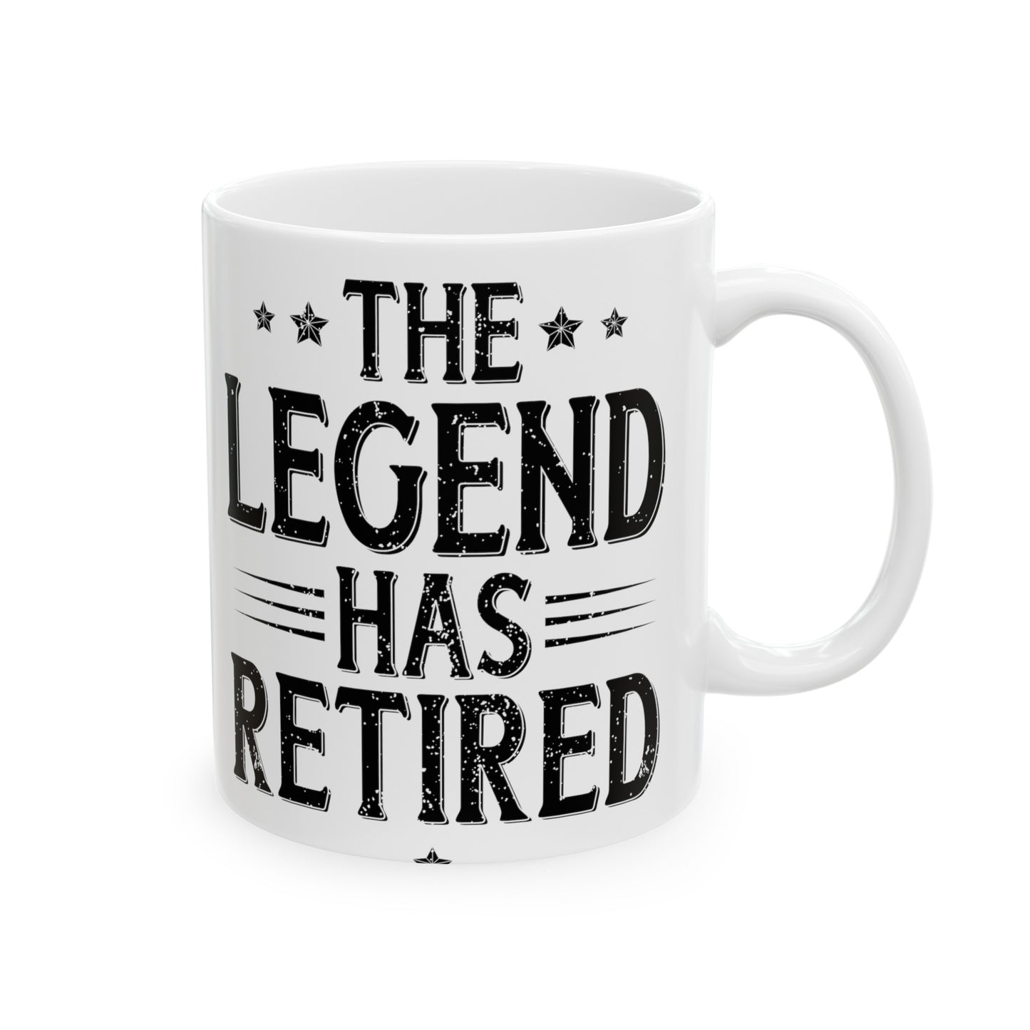 The Legend Has Retired Mug – Funny Retirement Gift for Legends