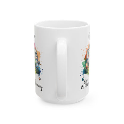 Online is the New Luxury Ceramic Mug, (11oz, 15oz)