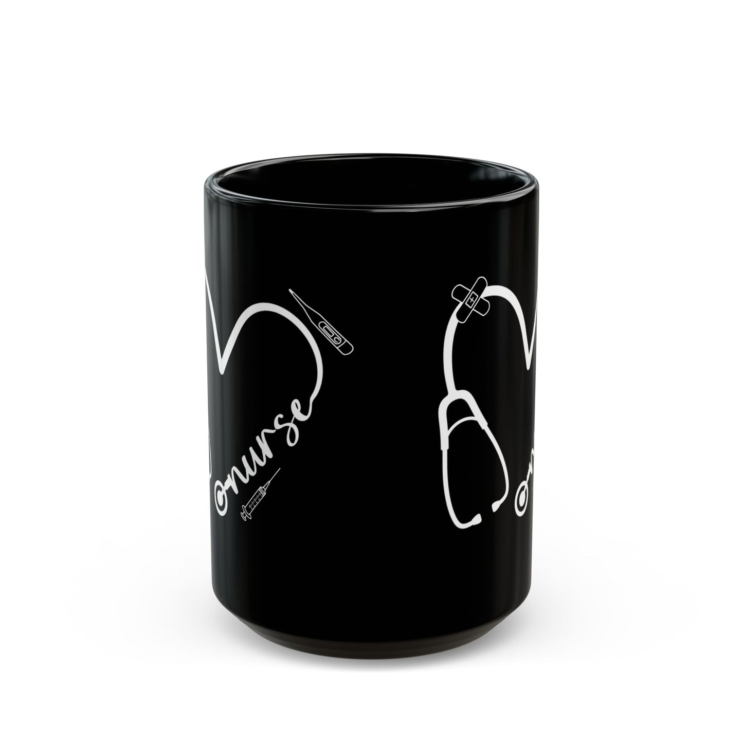 Onurse 11oz & 15oz Black mug