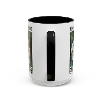 Life Is Better With Dogs & Kids – Funny Pet Parent  Accent Coffee Mug (11, 15oz)