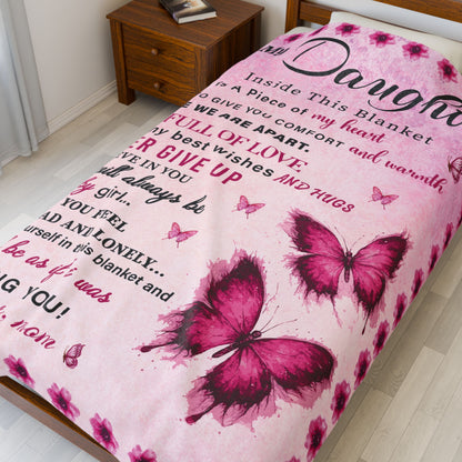 To My Daughter Inside This Blanket