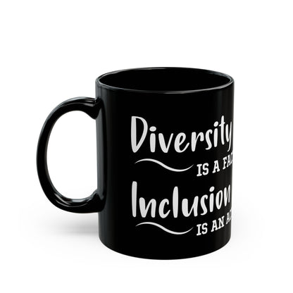 Driversity Is A Fact Black Mug (11oz, 15oz)