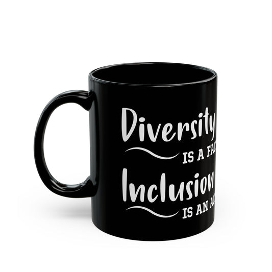 Driversity Is A Fact Black Mug (11oz, 15oz)