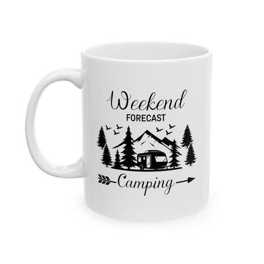 Funny Camper Mug for Outdoor Lovers Ceramic Mug, (11oz, 15oz)