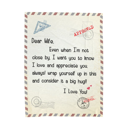 Dear Wife Blanket