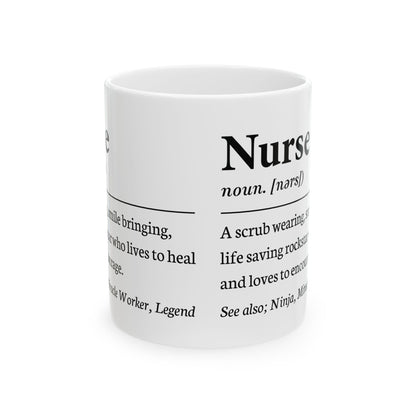 Nurse Definition Mug – Perfect for Nurse Appreciation
