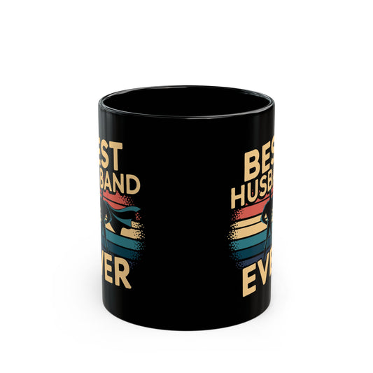 Best Husband Ever Black Mug, (11oz, 15oz)