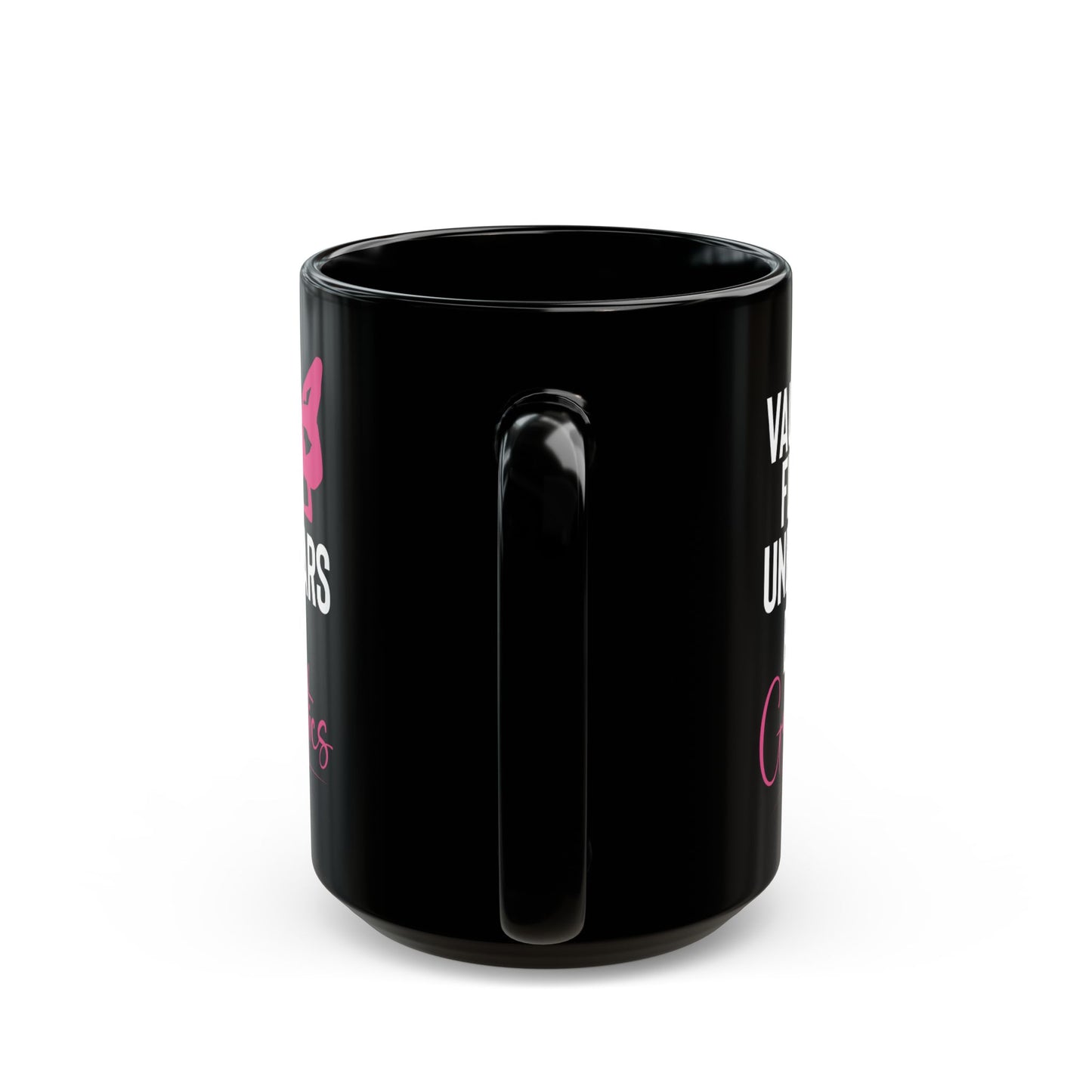 Vault Floor Uneven Bars Beam Black Mug (11oz, 15oz)