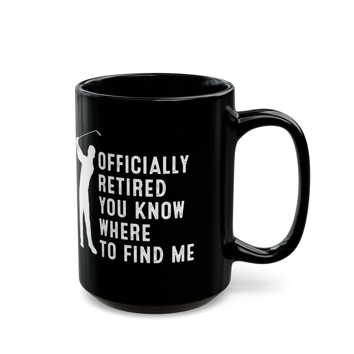 Officially Retired Golf Mug – Perfect Gift for Retirees