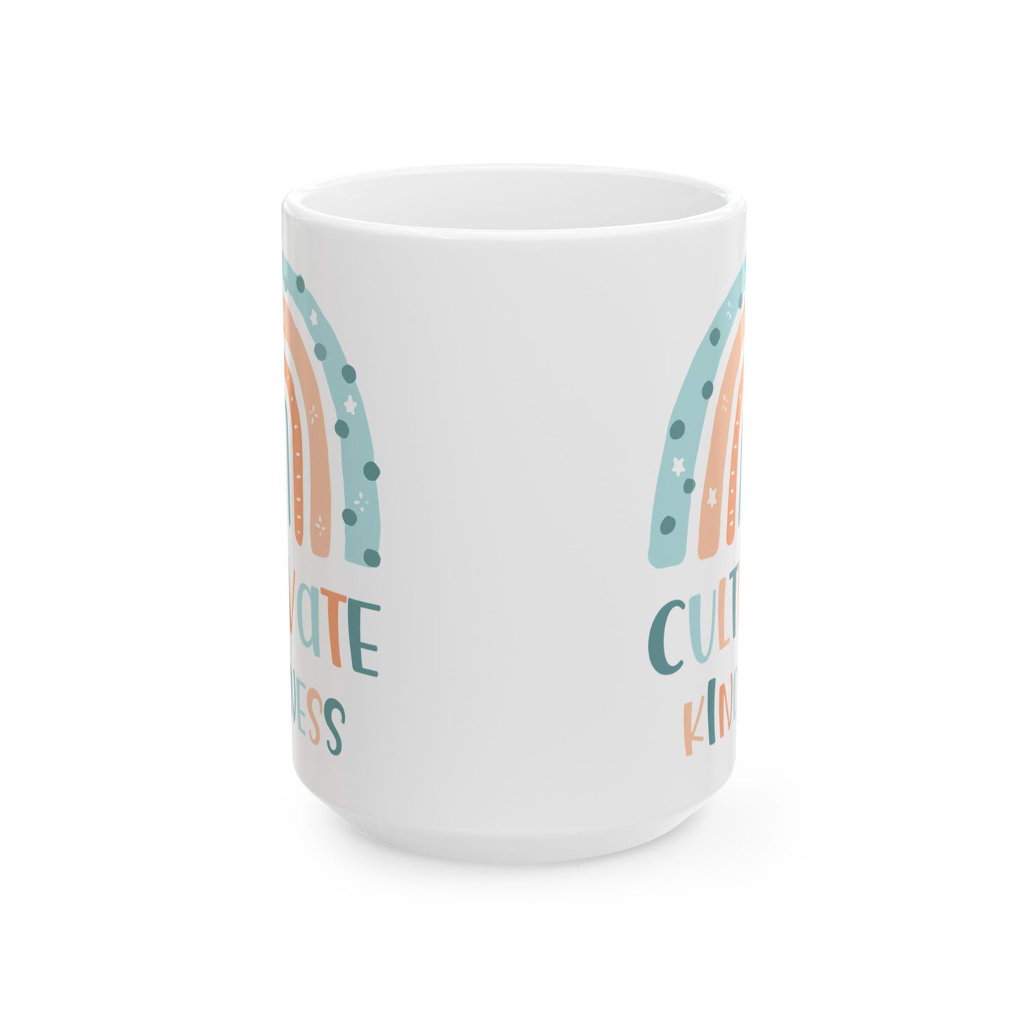 Cultivate Kindness White Mug, (11oz, 15oz)