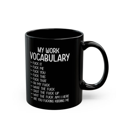 My Work Vocabulary