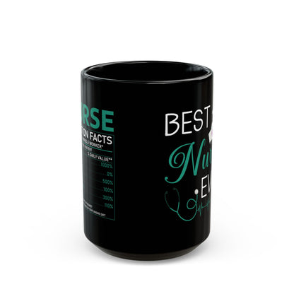 Nurse Nutrition Facts Mug – A Fun and Unique Gift for Nurses