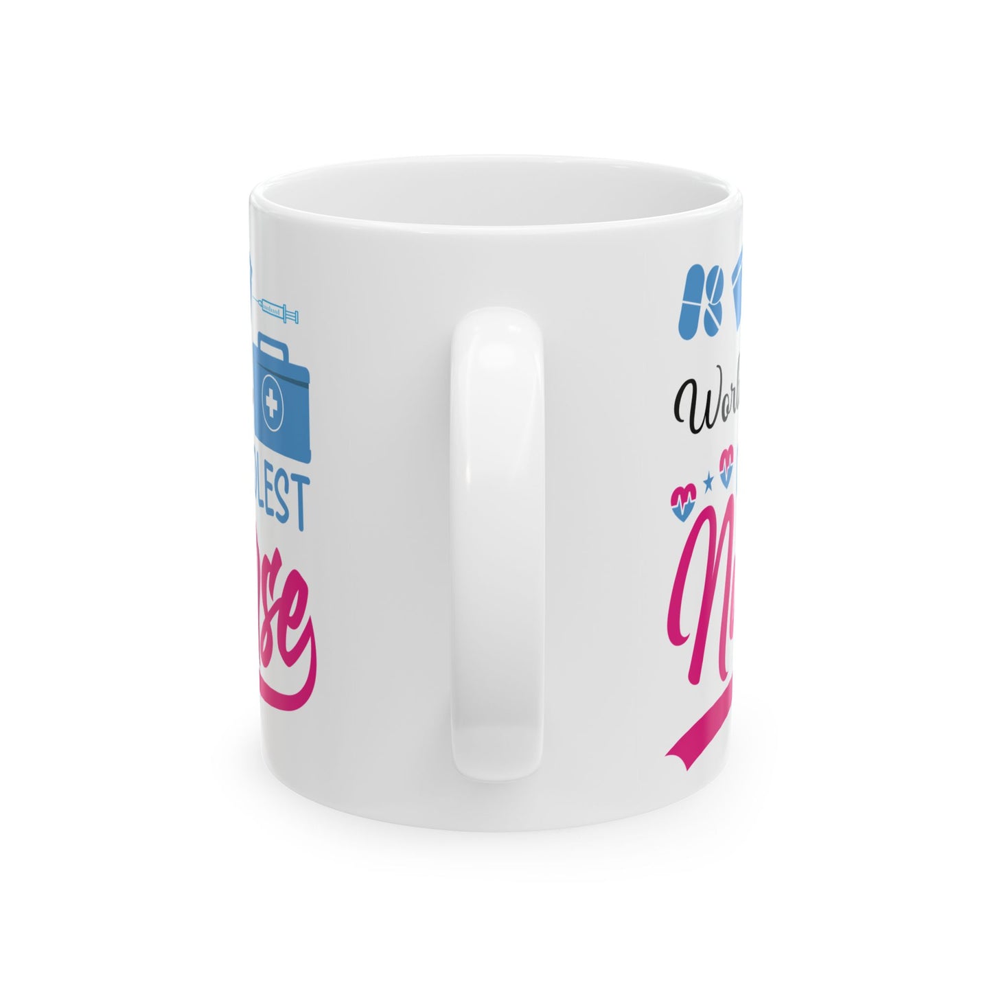 World's COOLEST 11oz & 15oz  White mug