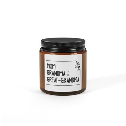 Mom Grandma Great-grandma Candle