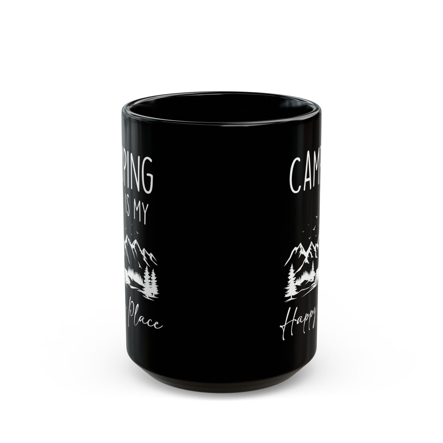 Rustic Camping Adventure Design Ceramic Mug, (11oz, 15oz)